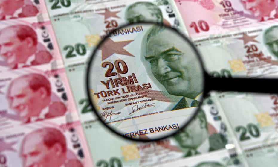 After Erdogan looks for removals, Turkish lira drops further